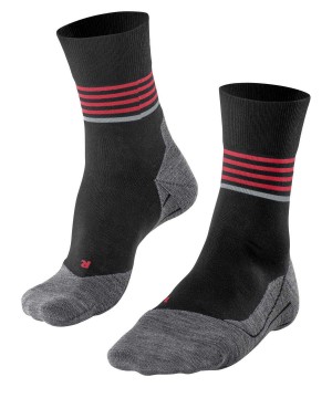 Falke RU4 Endurance Reflect Running Socks Sokken Heren Zwart | ABM-345617