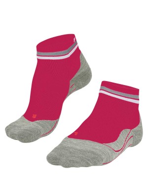 Falke RU4 Endurance Short Reflect Running Short sock Sports Socks Dames Rood | BGW-607521