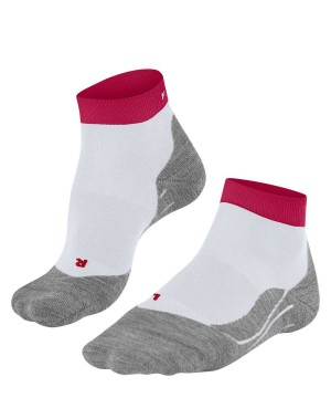 Falke RU4 Endurance Short Running Short sock Sports Socks Dames Wit | WAF-543268