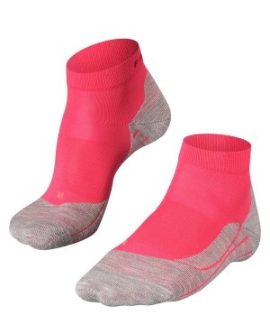 Falke RU4 Endurance Short Running Short sock Sports Socks Dames Rood | SDF-394861