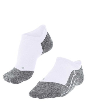 Falke RU4 Light Performance Invisible Running Invisibles Sports Socks Dames Wit | XCI-085247