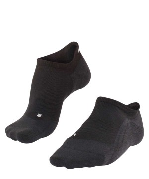 Falke RU4 Light Performance Invisible Running Invisibles Sports Socks Dames Zwart | GPD-268751