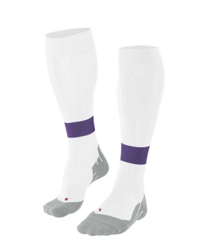 Falke RU Compression Energy Running Knee-high Socks Sports Socks Dames Wit | HAR-327640