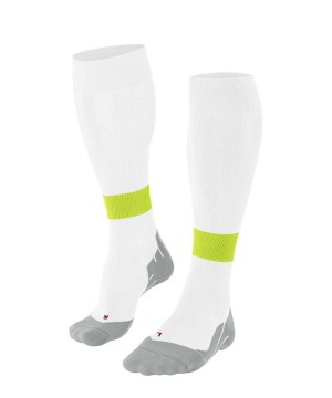 Falke RU Compression Energy Running Knee-high Socks Sokken Heren Wit | ZQF-704529