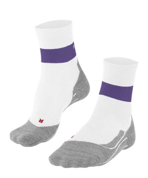 Falke RU Compression Stabilizing Running Socks Sports Socks Dames Wit | ZQY-049635