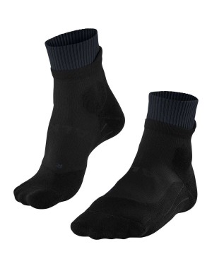 Falke RU Trail Running Socks Sokken Heren Zwart | PTS-134689