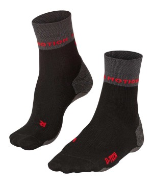 Falke RU True Motion Nevos Running Socks Sports Socks Dames Zwart | CQW-039854