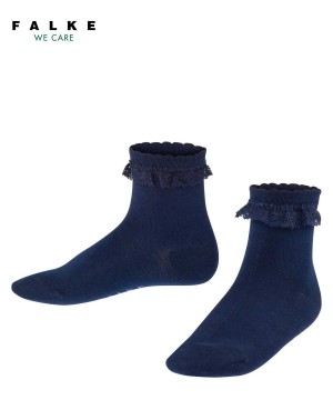 Falke Romantic Lace Socks Sokken Kinderen Blauw | RLQ-859043