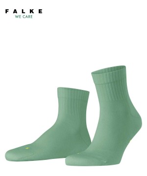 Falke Run Rib Short sock Sokken Dames Groen | WOX-749586