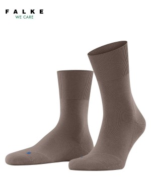 Falke Run Socks Sokken Dames Bruin | BES-962470