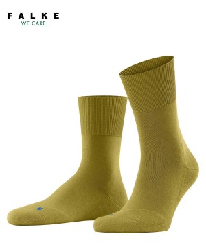 Falke Run Socks Sokken Dames Groen | JHF-502413