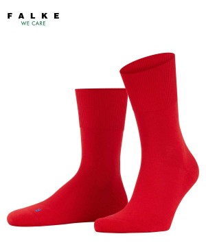 Falke Run Socks Sokken Dames Rood | JLN-721395