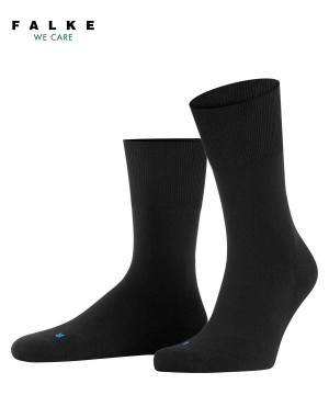 Falke Run Socks Sokken Dames Zwart | KGD-436517