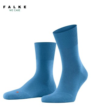 Falke Run Socks Sokken Heren Blauw | HEX-281647