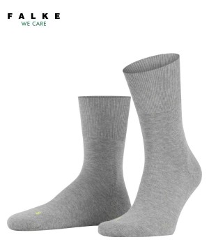 Falke Run Socks Sokken Heren Grijs | AGX-604519