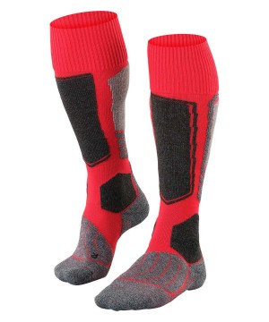 Falke SK1 Comfort Skiing Knee-high Socks Sokken Heren Rood | QSV-610248