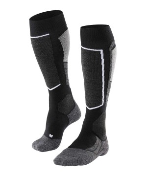 Falke SK2 Intermediate Skiing Knee-high Socks Sports Socks Dames Zwart | ARJ-638195