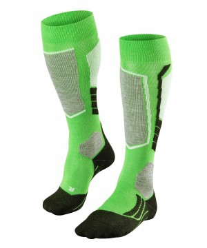 Falke SK2 Intermediate Skiing Knee-high Socks Sports Socks Dames Groen | CKL-396254