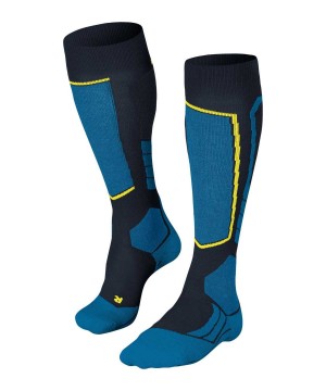 Falke SK2 Intermediate Skiing Knee-high Socks Sokken Heren Blauw | YWC-092856