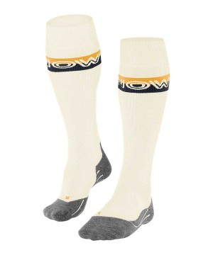 Falke SK2 Intermediate Skiing Knee-high Socks Sokken Heren Wit | PJU-637150