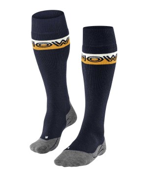 Falke SK2 Intermediate Skiing Knee-high Socks Sokken Heren Blauw | NMA-741582