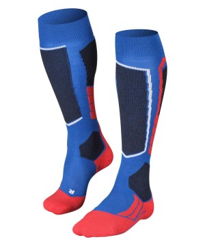 Falke SK2 Intermediate Skiing Knee-high Socks Sokken Heren Blauw | IJK-014795