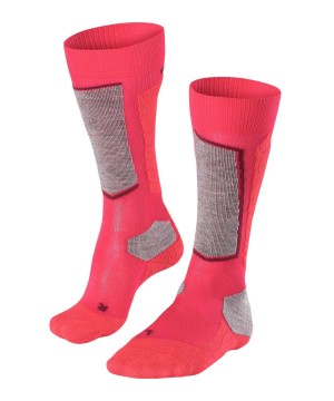 Falke SK2 Intermediate Vegan Skiing Knee-high Socks Sports Socks Dames Rood | NQH-572980