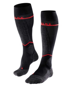 Falke SK4 Advanced Compression Light Skiing Knee-high Socks Sokken Heren Zwart | TIX-602971