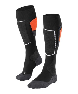 Falke SK4 Advanced Skiing Knee-high Socks Sokken Heren Zwart | MAK-950627