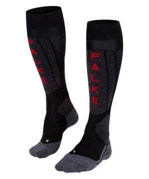 Falke SK5 Expert Skiing Knee-high Socks Sports Socks Dames Zwart | EXC-683204