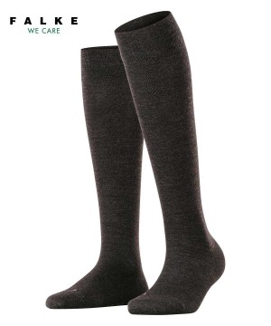 Falke Sensitive Berlin Knee-high Socks Sokken Dames Grijs | YFK-805913