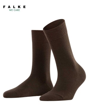 Falke Sensitive Berlin Socks Sokken Dames Bruin | UFZ-357198