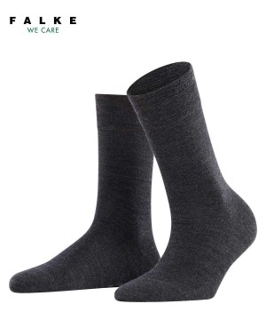 Falke Sensitive Berlin Socks Sokken Dames Grijs | NLB-280561