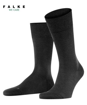 Falke Sensitive Berlin Socks Sokken Heren Zwart | GZN-754136