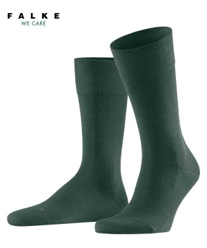 Falke Sensitive Berlin Socks Sokken Heren Groen | PWZ-805796