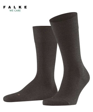 Falke Sensitive Berlin Socks Sokken Heren Bruin | QLP-237146