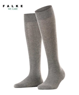 Falke Sensitive London Knee-high Socks Sokken Dames Grijs | DNO-321964