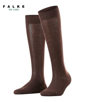 Falke Sensitive London Knee-high Socks Sokken Dames Bruin | MLU-901384