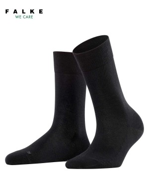 Falke Sensitive London Socks Sokken Dames Zwart | TSJ-876910