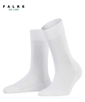 Falke Sensitive London Socks Sokken Dames Wit | HPM-194032