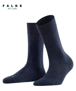 Falke Sensitive London Socks Sokken Dames Blauw | GAP-028479