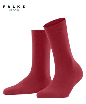 Falke Sensitive London Socks Sokken Dames Rood | IST-364251