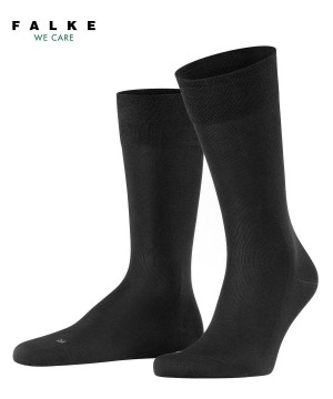 Falke Sensitive Malaga Socks Sokken Heren Zwart | KAE-174029