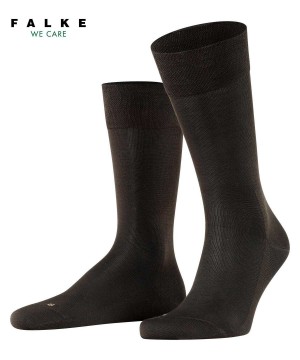 Falke Sensitive Malaga Socks Sokken Heren Bruin | UCX-236149