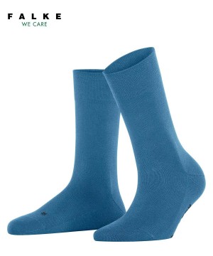 Falke Sensitive New York Socks Sokken Dames Blauw | XHE-804163