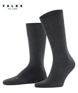 Falke Sensitive New York Socks Sokken Heren Grijs | TPV-215734