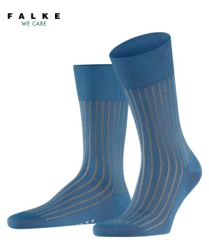 Falke Shadow Socks Sokken Heren Blauw | KUR-563894