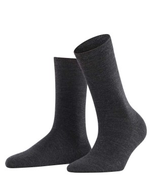 Falke Softmerino Socks Sokken Dames Grijs | JTA-594386