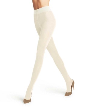 Falke Softmerino Tights Tights Dames Wit | PSJ-152308