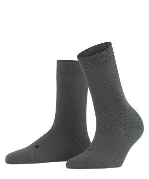 Falke Stabilizing Wool Everyday Socks Sokken Dames Grijs | DTJ-253184